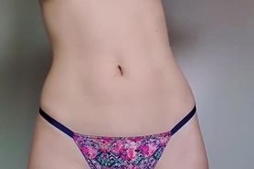 Georgeous Babe with Perfect Tits Showing off her Sexy B