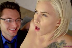 Hot Blonde Girl Begs To Be Fucked By A Lawyer At Detent