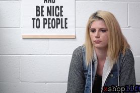 After babe got caught she got fucked so hard and deep