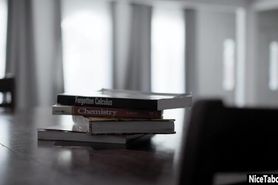 Crazy guy deepthroated petite blonde teen with nice ass