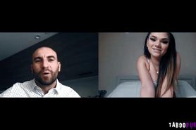 Athena Faris spanking her sweet ass in front of the cam