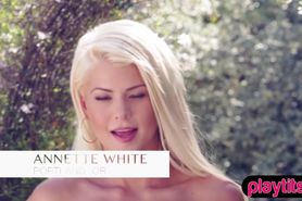 Cute blonde Anette from Oregon is here to seduce you