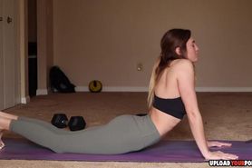 I Love Practicing Yoga And Getting Fucked