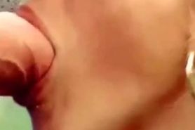 Sucking John Holmes for cum