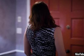 Sexy teen fingering by a horny mature lesbian with big 