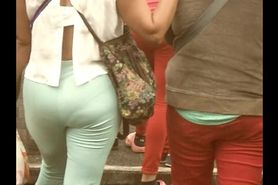 mamasota en leggings green