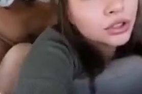 In the car fucking hot