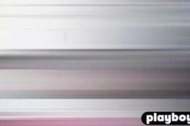 Sexy blonde babe experienced amazing sex toy and please