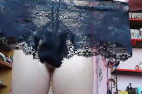 my sister panties show and hairy twat