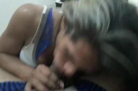 Obedient Slut Wife Sucking Cock