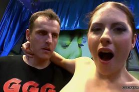 Rebecca volpetti in facials and swallows actions