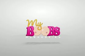 Talia Amanda HomeWorks and Wetting her Huge Tits