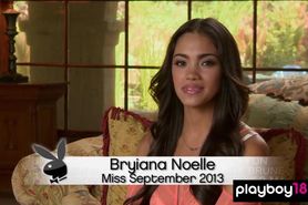 Extra small ebony beauty Bryanna Noelle reveals her big