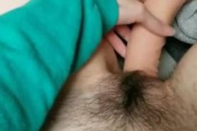 Dildo and Furry Pussy