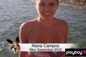 Bombastic brazilian beauty Alana Campos reveals her hug