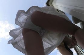 Sexy upskirt