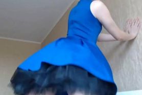 Petite Blonde Teen masturbating and having fun