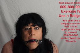 609-808-906  In Training - Exercise IV Use a Ballgag