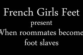 Cleo et Angelica _ When roommates become foot slaves
