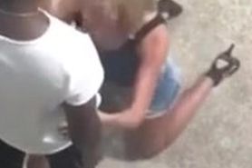 Gorgeous Blonde Hotwife Shared With Black Bull