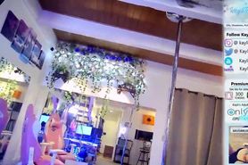 Damn Hot Lovense HeShe TSKayli on Webcam