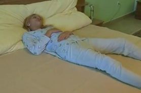 esposa borracha dormida