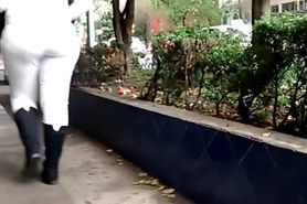 culito en jeans white y su machin alau