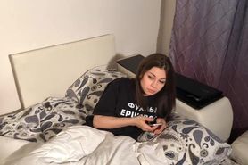 Brunette Girlfriend Homemade Sex Tape