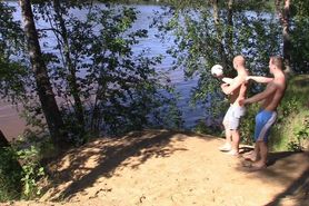 Mona Kim - Amateur Whore Takes 3 Cocks Anal and DP