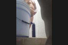 Mi jefa para ustedes in la ducha