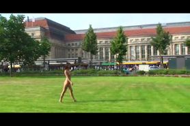 Agy Mirai - spectacular public nudity with chic