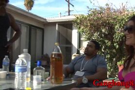 Bambi Diamond dped by huge black boners