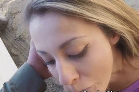 Blonde Latina Banged By Border Patrol