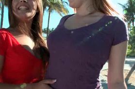 Teen curvy amateur slut flashing her giant ass and soft