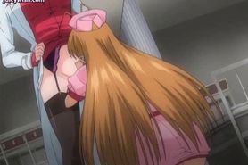 Hot anime shemale gets cock licked 