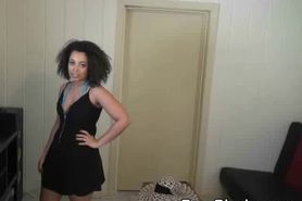 Black Ex Sucking Dick From Her Knees