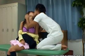 School girl tricked by School doctor