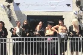 College Ex Sucking Dick In Car On Graduation Day