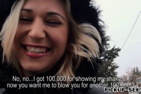 Eurobabe Linda Ray pussy banged for cash