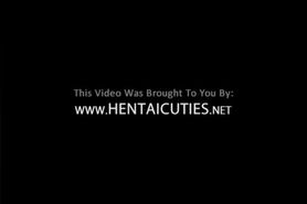 Sexy 3D hentai bitch pissing