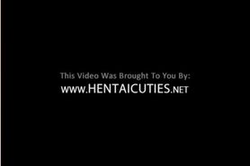 3D anime maid licking a hard penis