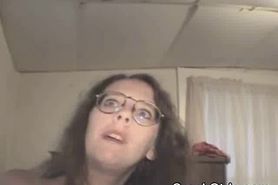 Brunette Crack Whore In Glasses Sucking Dick POV