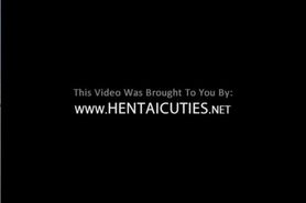 Busty 3D anime angel gives blowjob