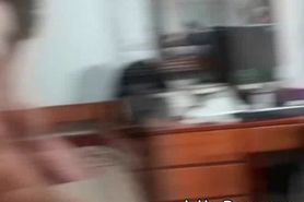 Very Pretty College Girls Ride In Dorm