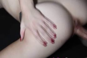 Cumshot On Gorgeous College Blonde