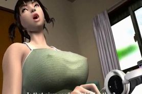 Hentai chick with fat jugs sucking
