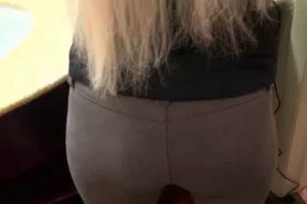 Sweet blonde taking big cock up in her pussy