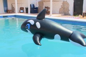 laat je kleine tiener kutje zien