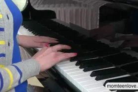 Mature piano teacher crazy threesome sex