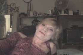 Mature Crack Whore Slurps On Dick